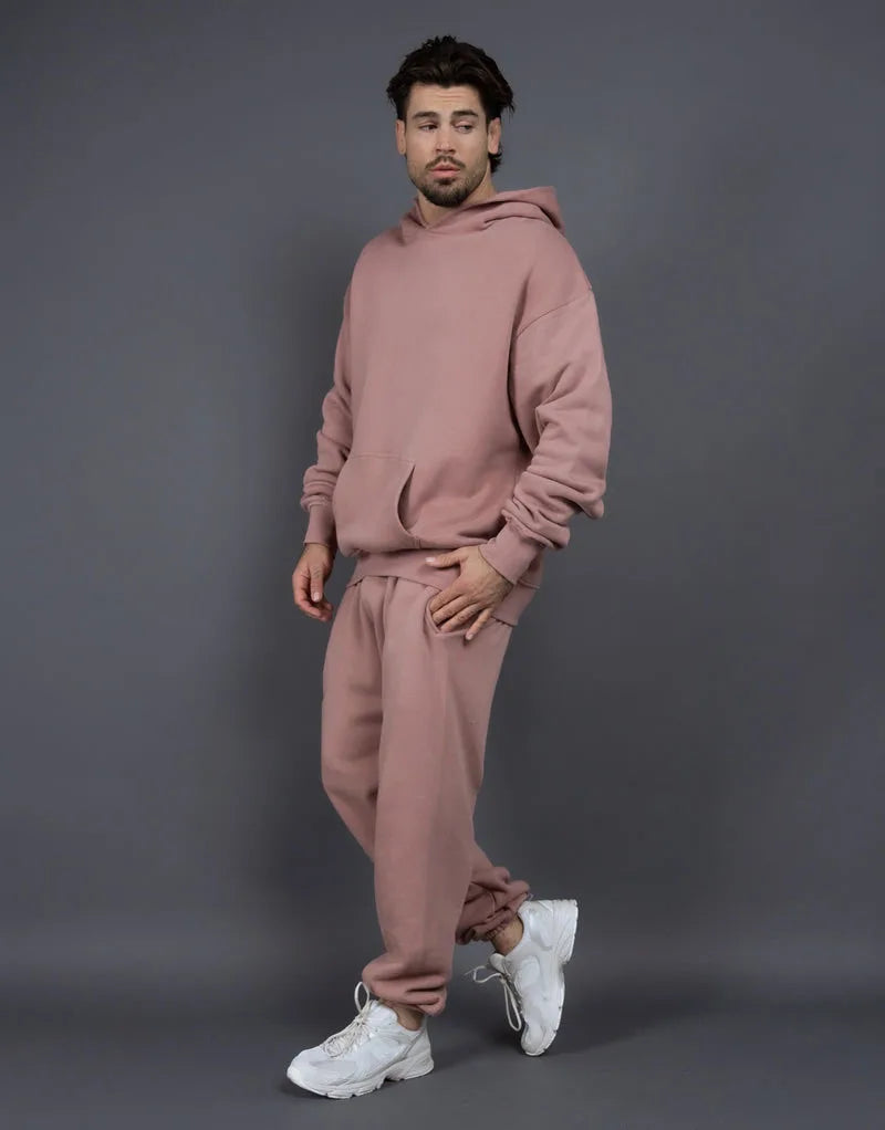 Baggy Hoodie and Sweatpants Set