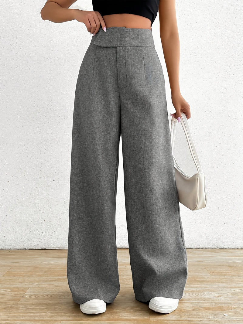 Elegant High-Waist Pants