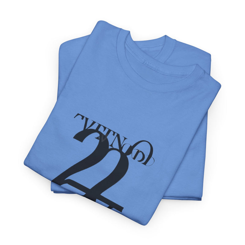 Stylish Unisex Tee - Bold 22 Graphic Design