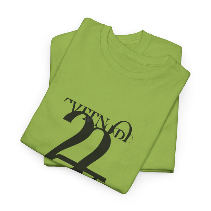 Stylish Unisex Tee - Bold 22 Graphic Design