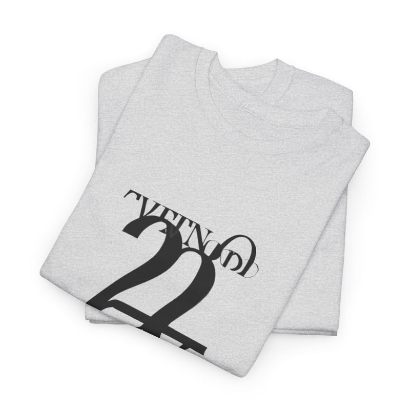 Stylish Unisex Tee - Bold 22 Graphic Design