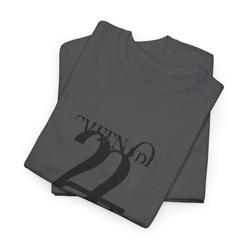 Stylish Unisex Tee - Bold 22 Graphic Design