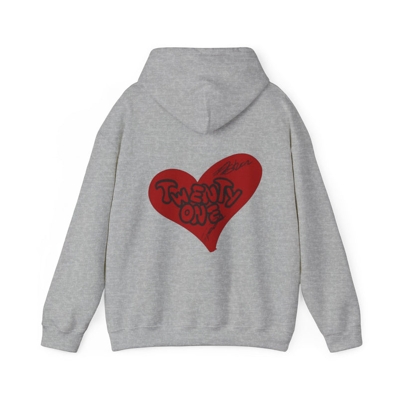 Twentyone Heart Graphic Hoodie