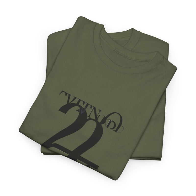 Stylish Unisex Tee - Bold 22 Graphic Design