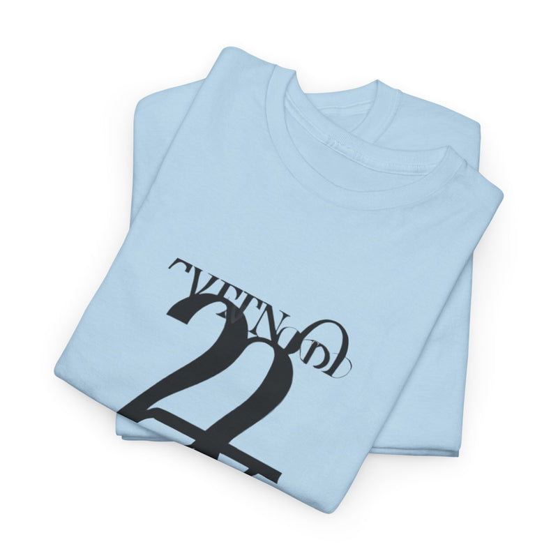 Stylish Unisex Tee - Bold 22 Graphic Design