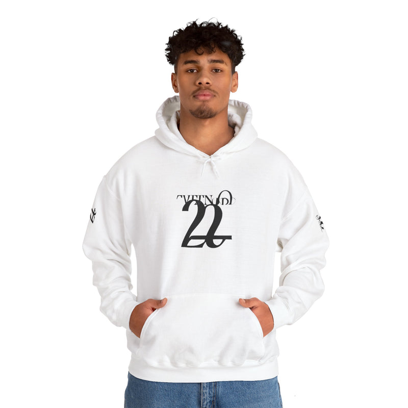 Stylish Unisex Hoodie with Minimalist 21 Design