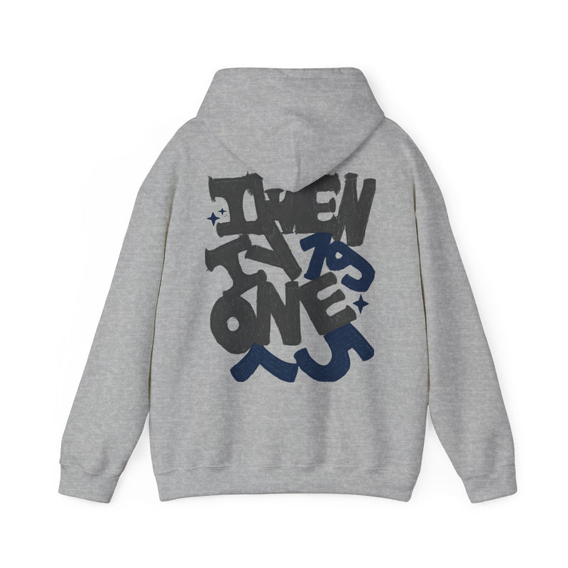 Unisex Bold Graffiti Hoodie