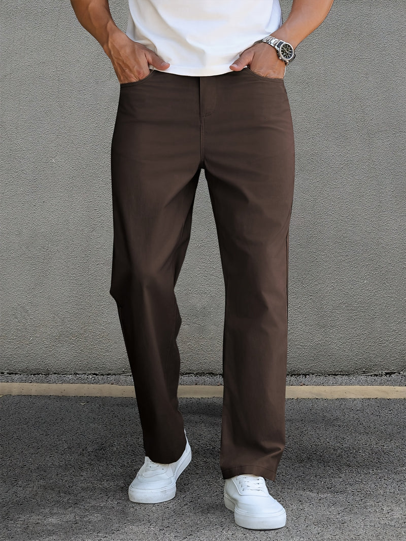 Men's Slim-Fit Casual Pants