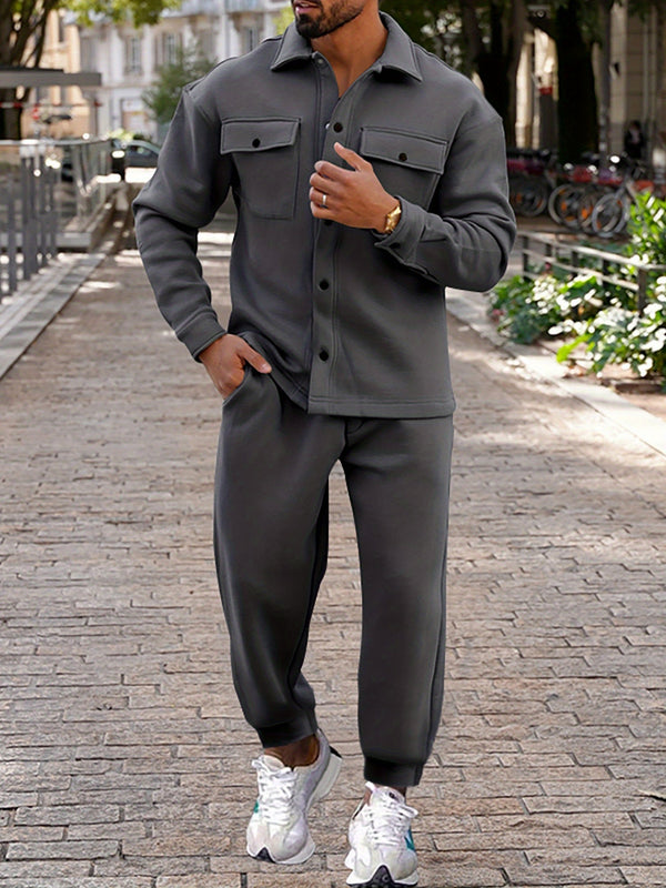 Men's Casual Suit Set