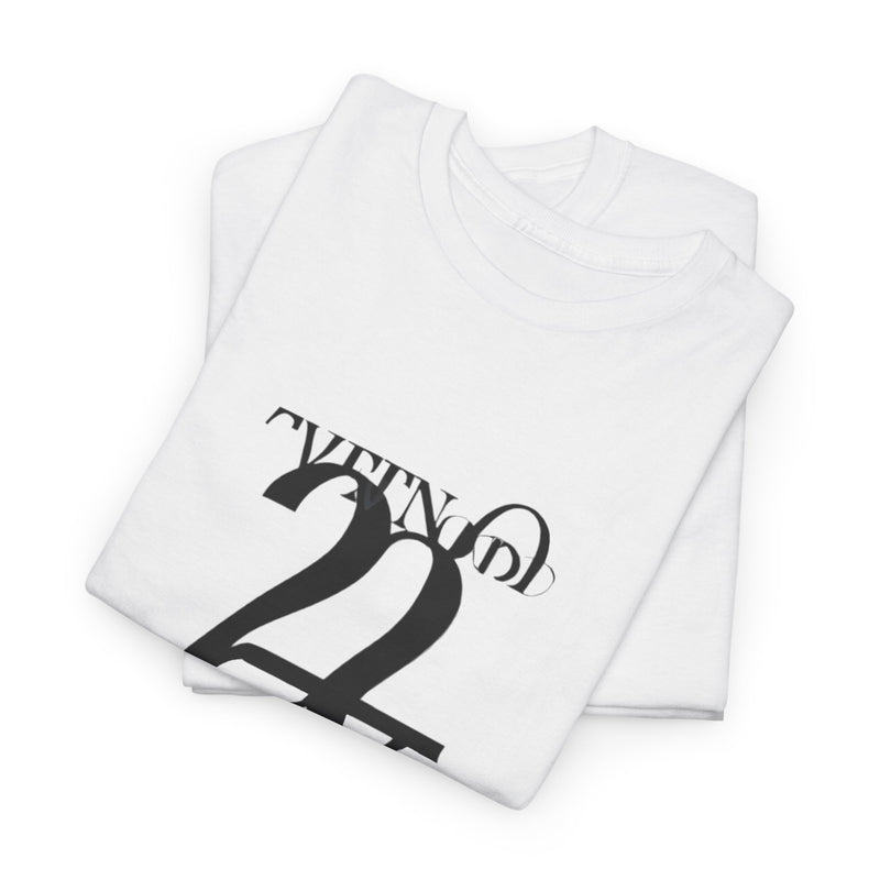 Stylish Unisex Tee - Bold 22 Graphic Design