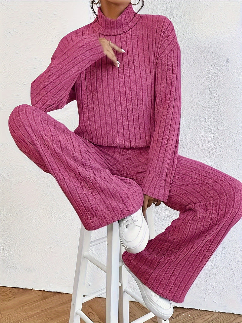 Ribbed Two-Piece Set