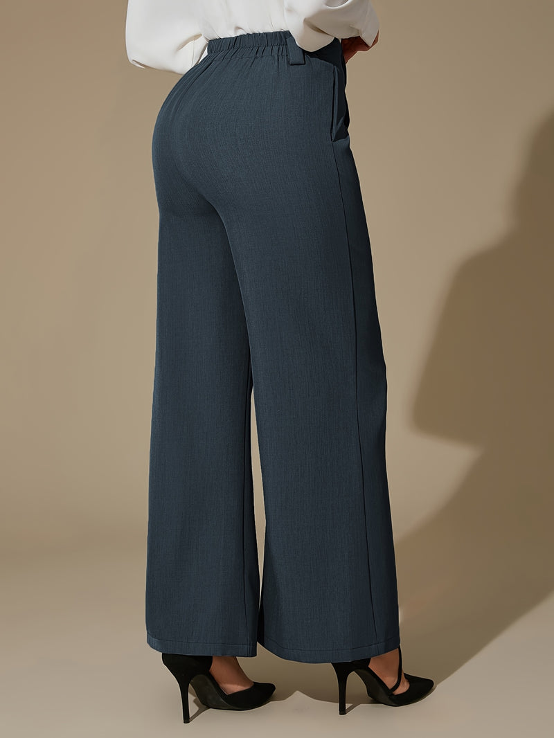 High Waist Split Pants