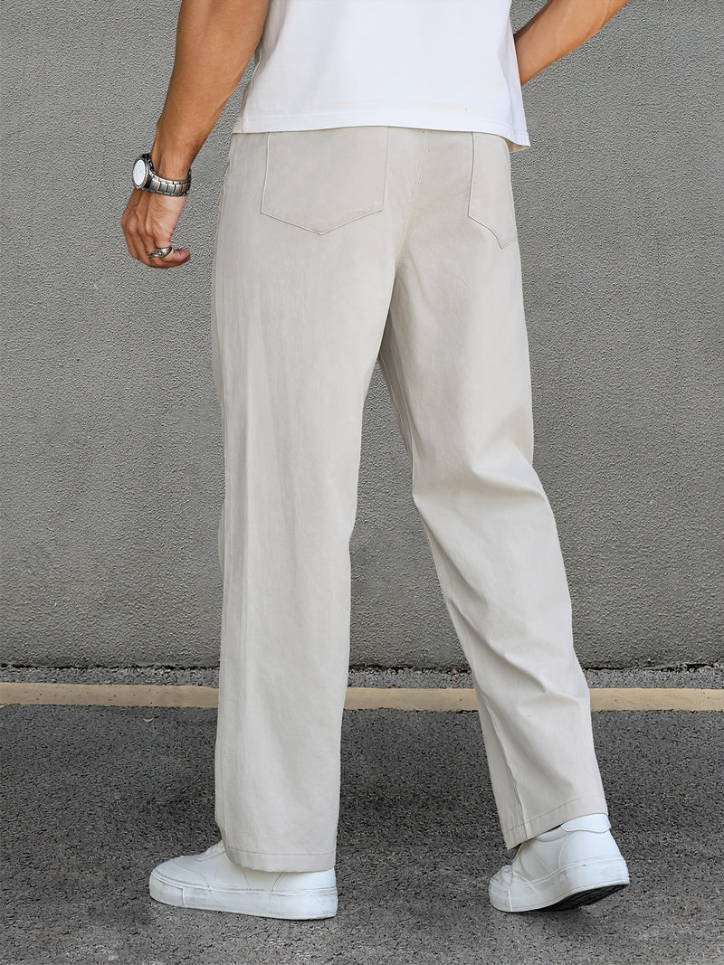 Men's Slim-Fit Casual Pants