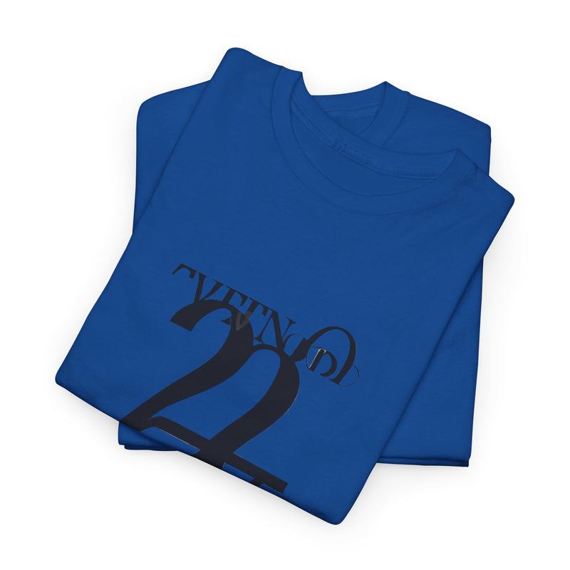 Stylish Unisex Tee - Bold 22 Graphic Design