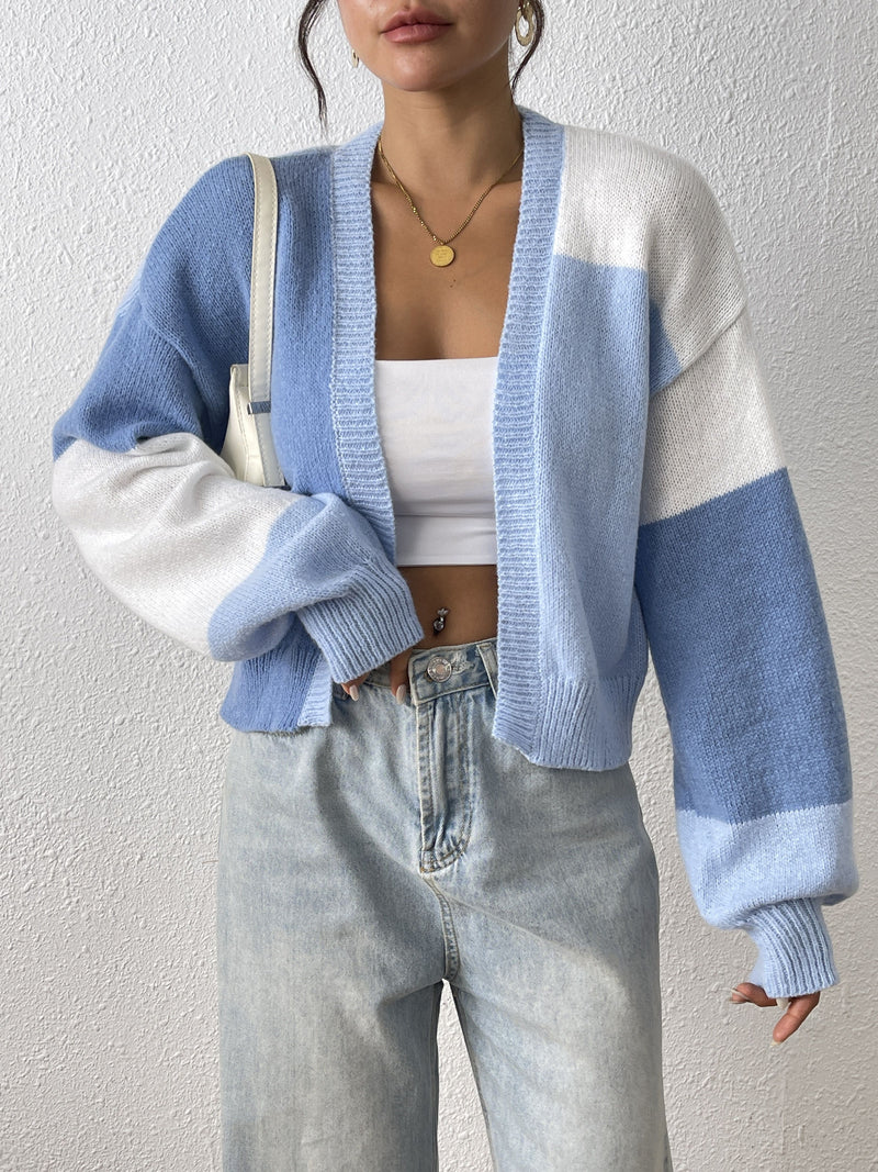 Stylish Open Front Cardigan