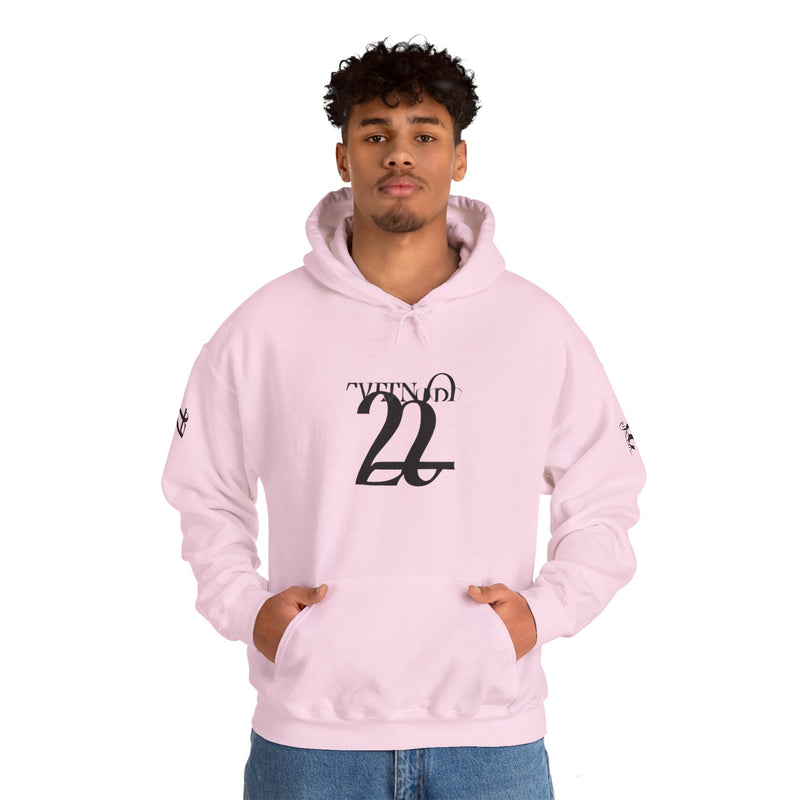 Stylish Unisex Hoodie with Minimalist 21 Design