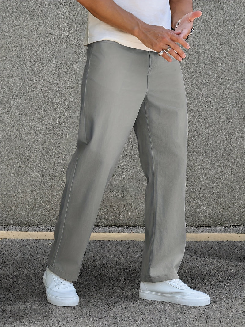 Men's Slim-Fit Casual Pants