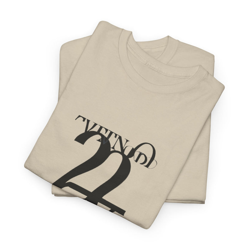 Stylish Unisex Tee - Bold 22 Graphic Design