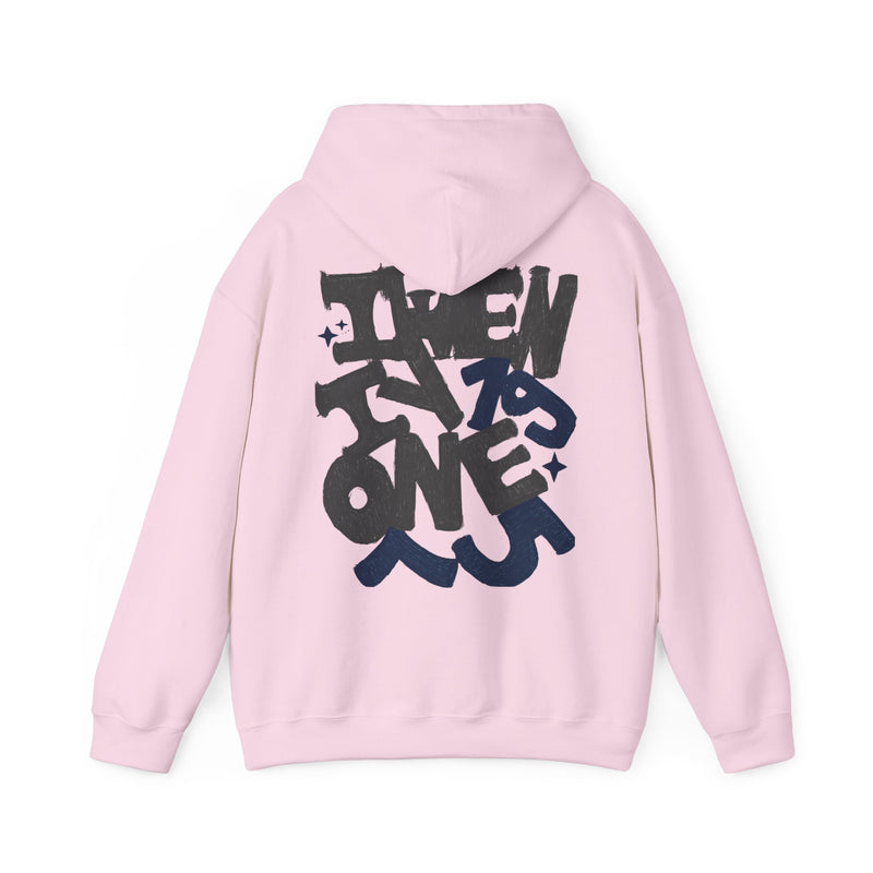 Unisex Bold Graffiti Hoodie