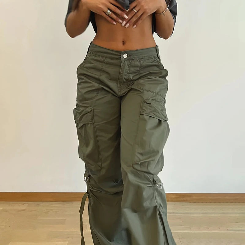 Low Waist Cargo Pants