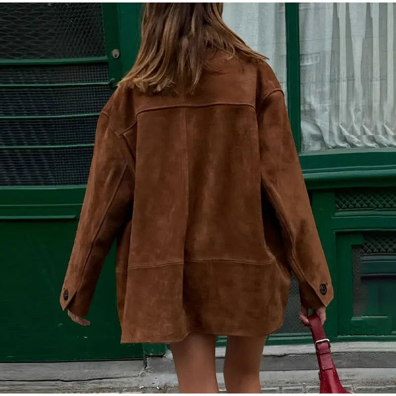 Vintage Brown Blazer Jacket