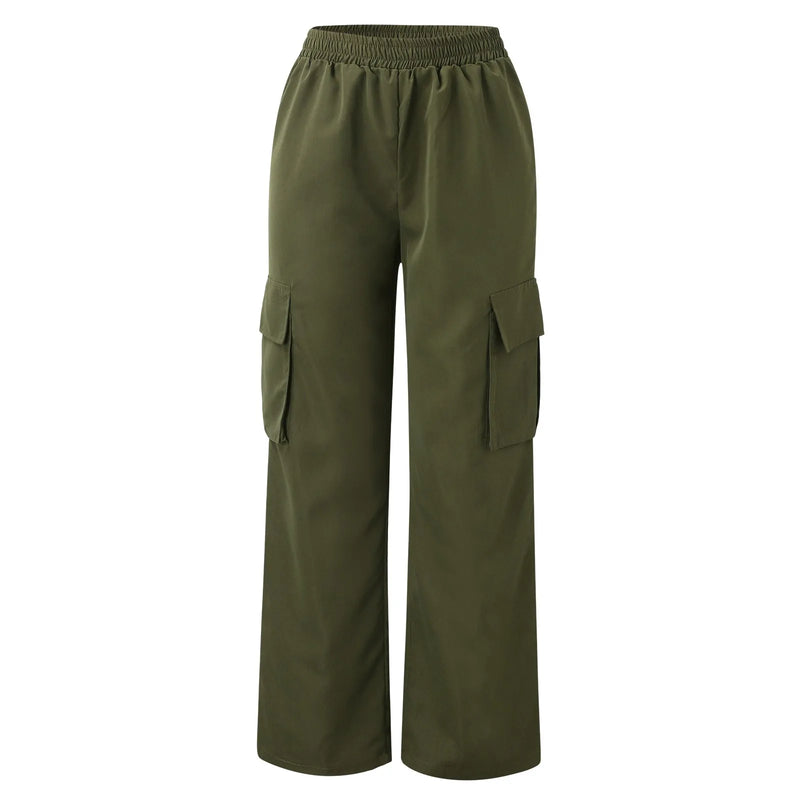 Women's Wide Leg Cargo Pants