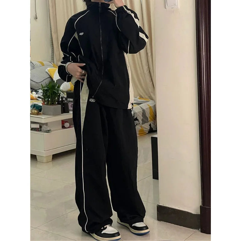 Women's Retro Loose Sweatpants