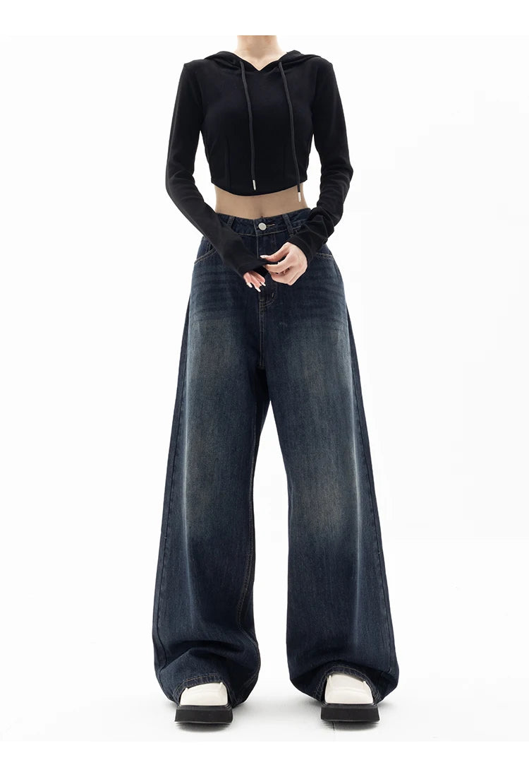 Vintage High Waist Baggy Jeans