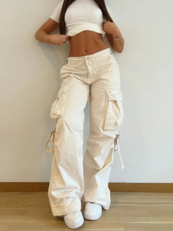 Low Waist Cargo Pants