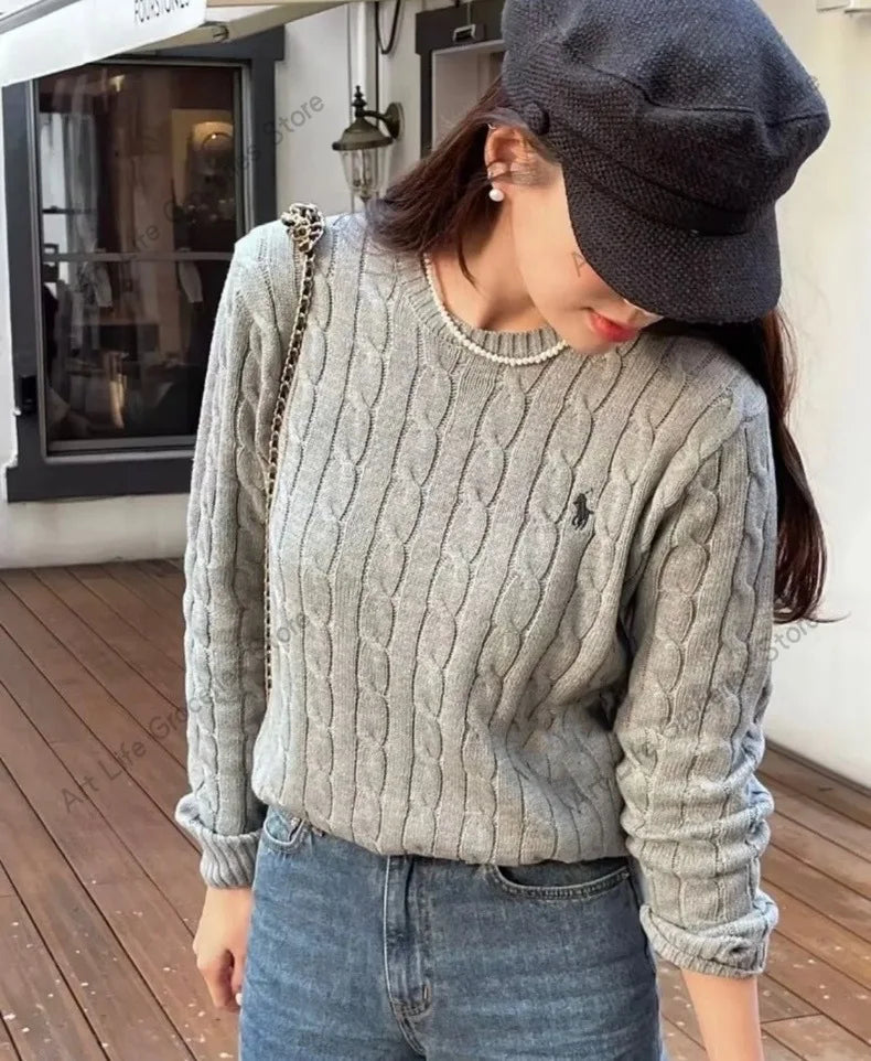 Long Sleeve Knitted Sweater