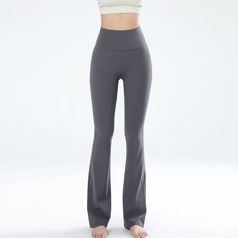 Slim high waisted yoga pants