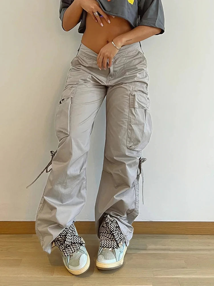 Low Waist Cargo Pants