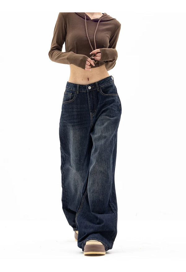 Vintage High Waist Baggy Jeans