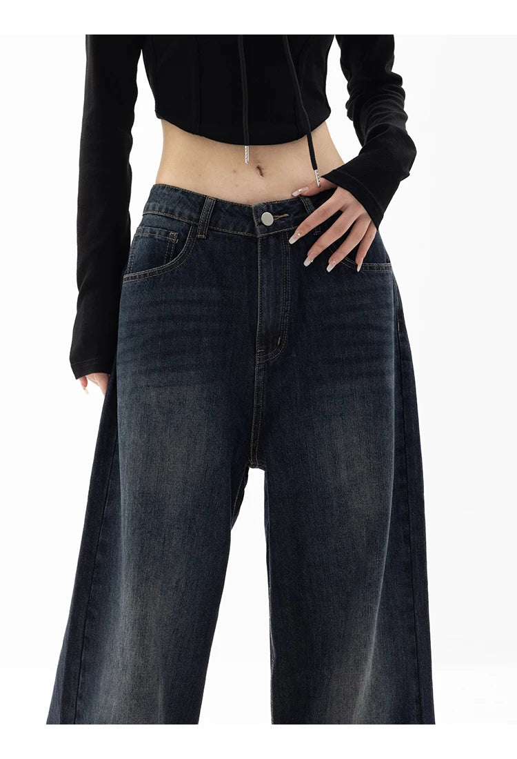 Vintage High Waist Baggy Jeans