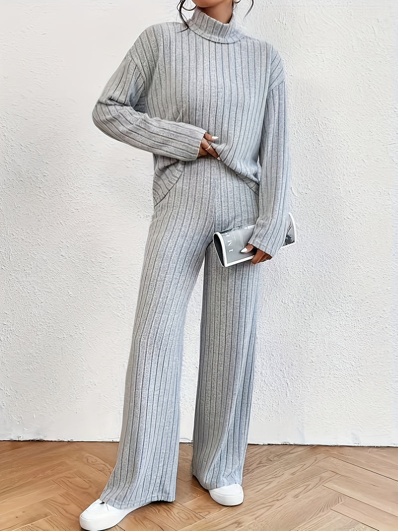 Ribbed Two-Piece Set