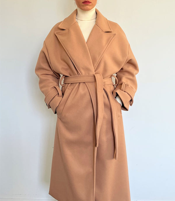 Long Coat with Belt