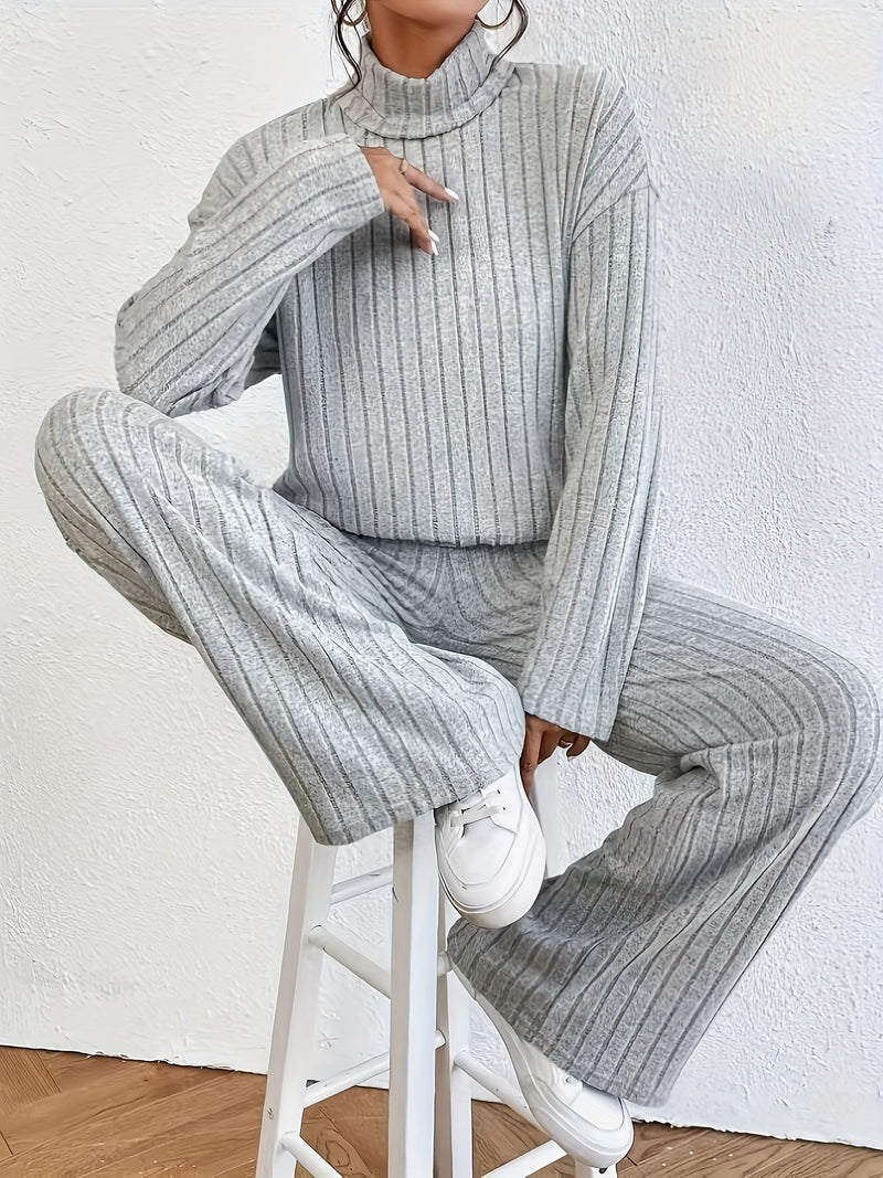 Ribbed Two-Piece Set