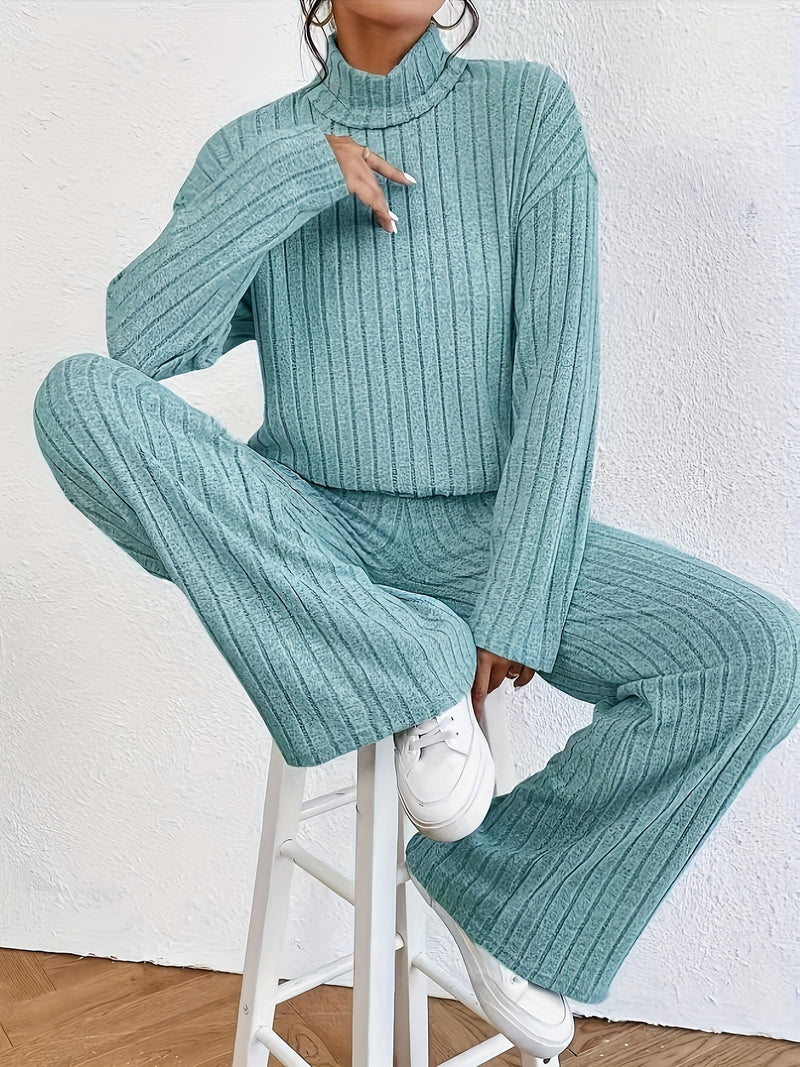 Ribbed Two-Piece Set