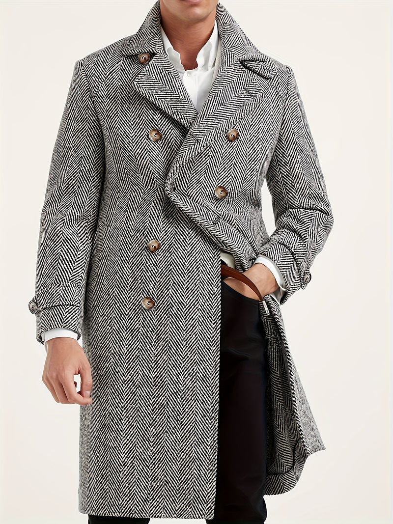 Men's Elegant Trench Coat