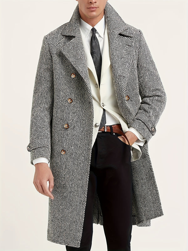 Men's Elegant Trench Coat