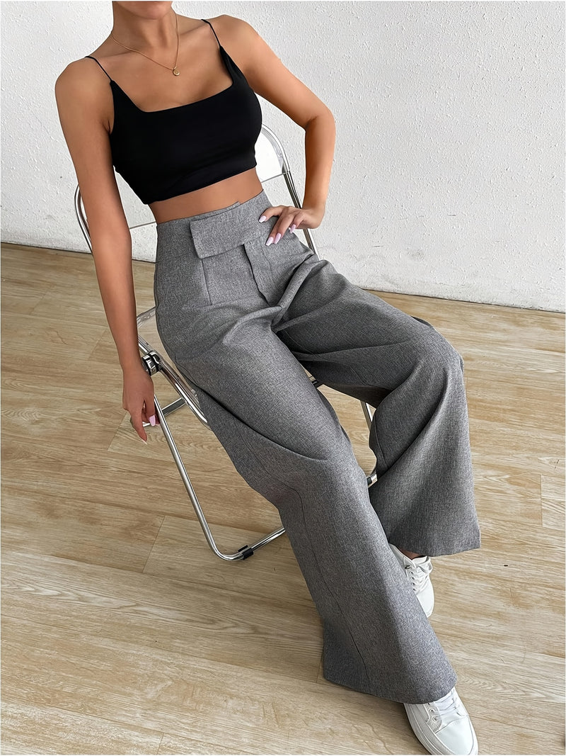 Elegant High-Waist Pants